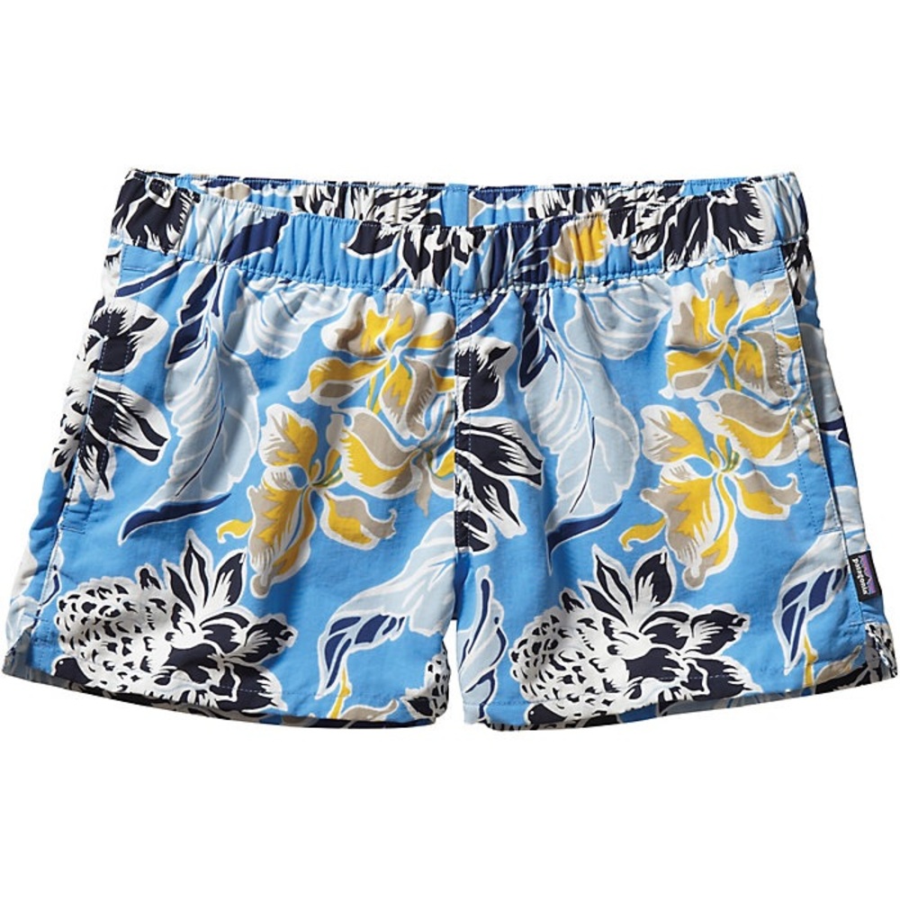 Patagonia Barely Baggies in Floral Blue